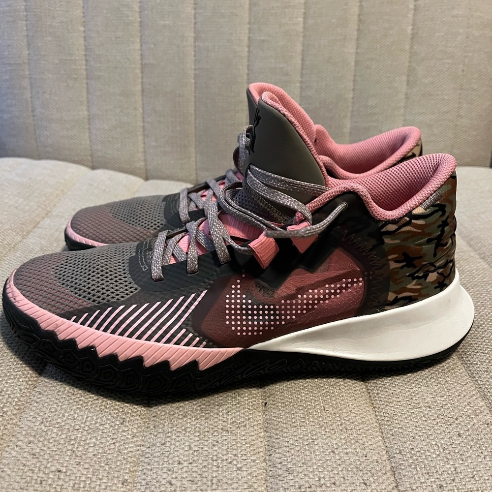 Nike Pink and Gray Women's Sneakers